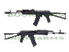 APS AK74S TDI Railed Tactical AEG
(Electric Blowback)